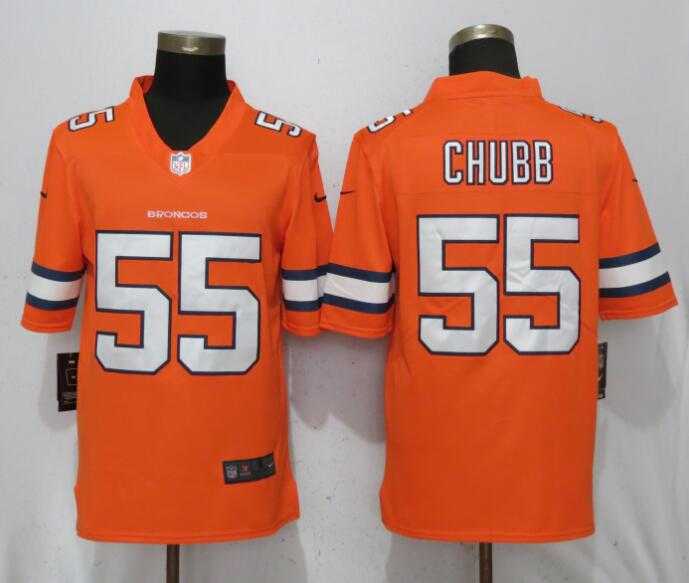 Nike Broncos 55 Bradley Chubb Orange Color Rush Limited Jersey,We sell and wholesale Nike Broncos 55 Bradley Chubb Orange Color Rush Limited Jersey on line form chian!